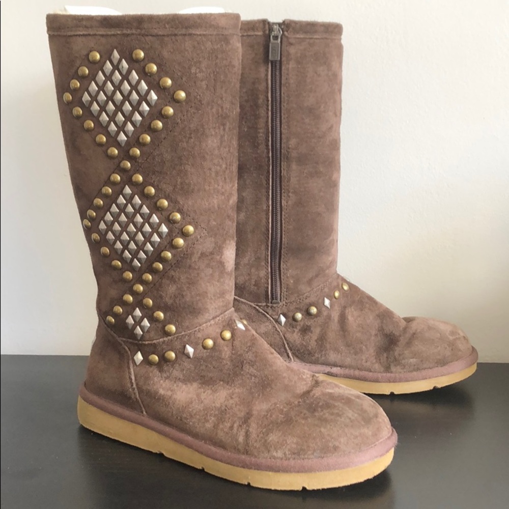 UGG Australia Tall Studded Boots